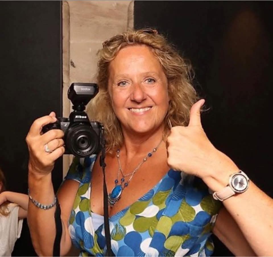 Isabelle Rigaux met camera